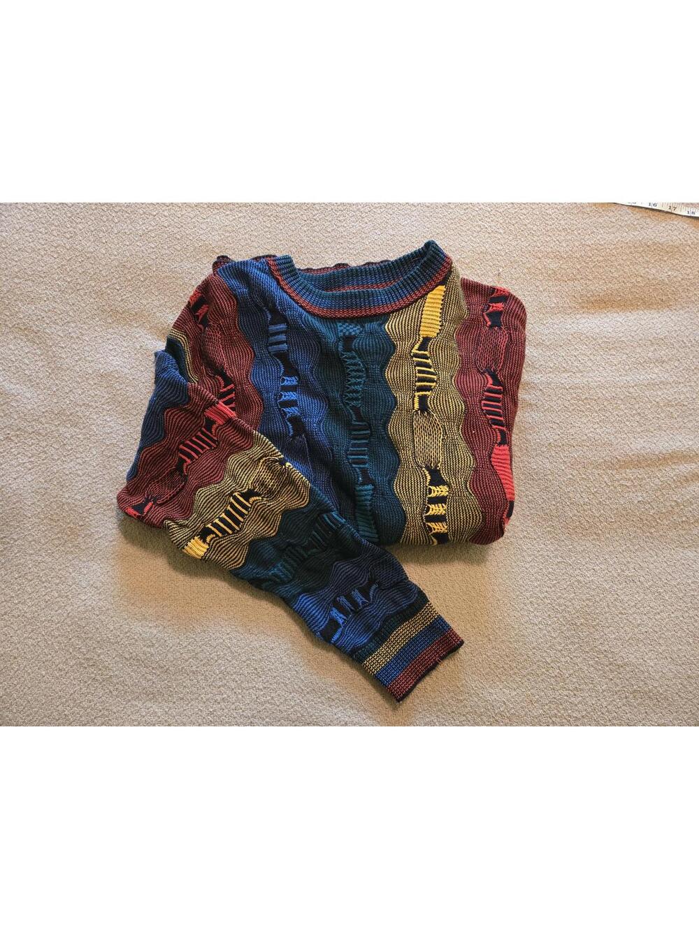 Reason L Vintage 90s Textured Knit Sweater